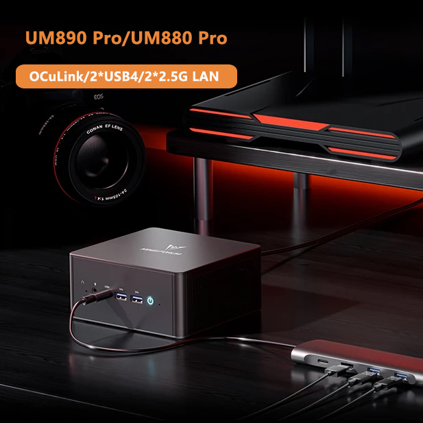 Oculink Egpu Mini Pc - มินิพีซีสำหรับเล่นเกม MINISFORUM OCuLink รุ่น UM890 UM880