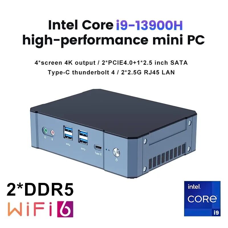 Intel Core i9 NUC Mini Gaming  - Intel Core I9 13900H Mini Pc บทวิจารณ์และราคา