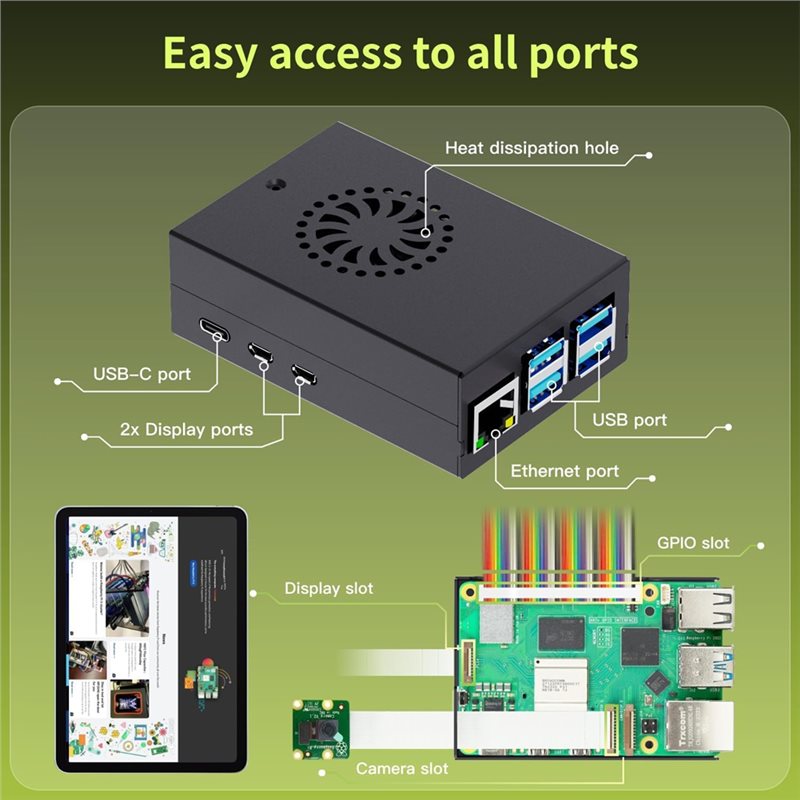 AS95-สำหรับชุดเริ่มต้น Iraspte - Raspberry Pi 5 8Gb Board บทวิจารณ์และราคา
