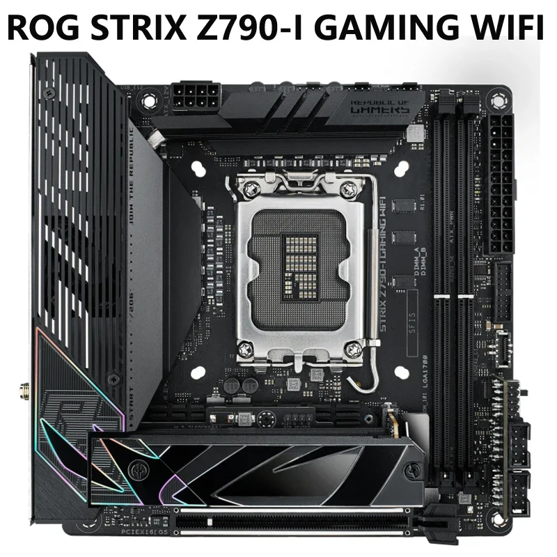 เมนบอร์ดเกมมิ่ง ASUS ROG STRIX - Lga1700 Itx Motherboard Ddr5 บทวิจารณ์และราคา