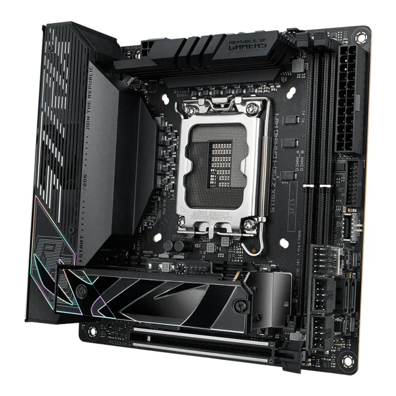 เมนบอร์ดเกมมิ่ง ASUS ROG STRIX - Lga1700 Itx Motherboard Ddr5 บทวิจารณ์และราคา