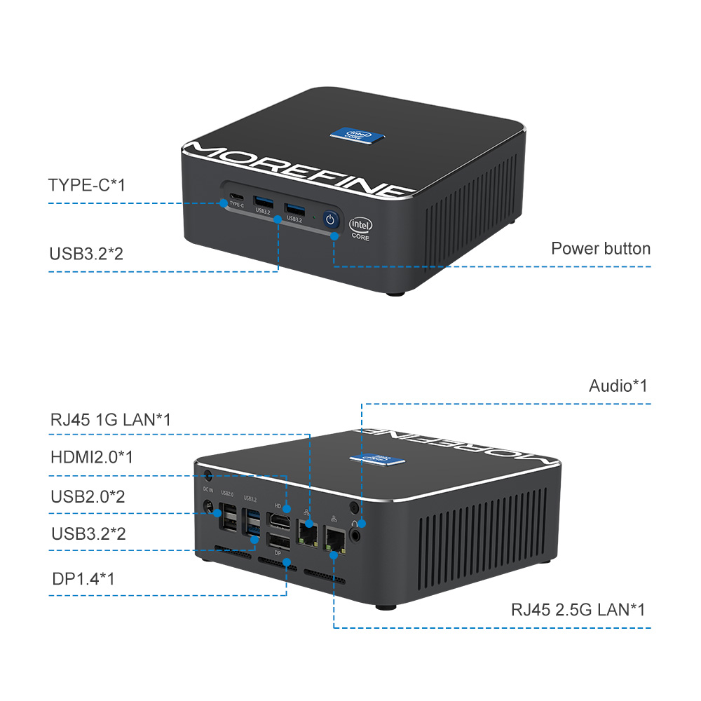 มินิพีซี 2025 i9-13900H i9 129 - Intel Core I9 13900H Mini Pc บทวิจารณ์และราคา