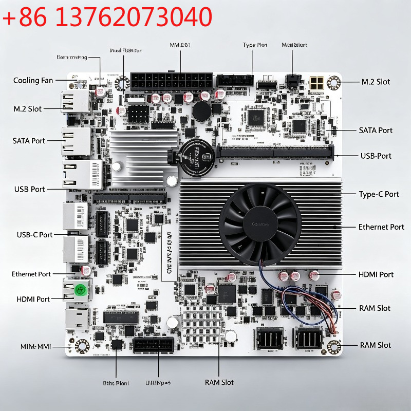 เมนบอร์ด Mini ITX NAS พร้อม N1 - Nas Motherboard 8 Sata Mini Itx บทวิจารณ์และราคา