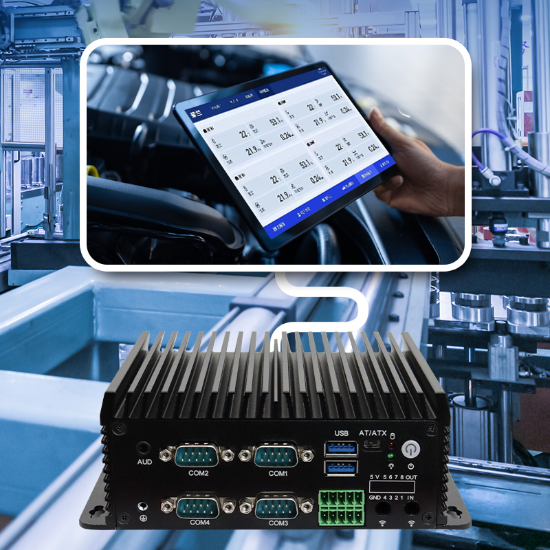 คอมพิวเตอร์อุตสาหกรรมไร้พัดลม  - Fanless Industrial Pc Rs485 Core I7 บทวิจารณ์และราคา