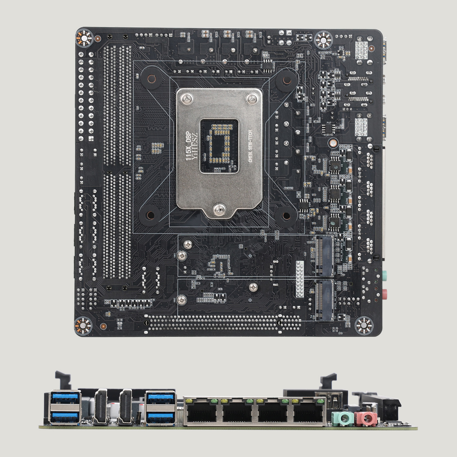 เมนบอร์ด LGA1151 C246 Vpro NAS - Nas Motherboard 8 Sata Mini Itx บทวิจารณ์และราคา