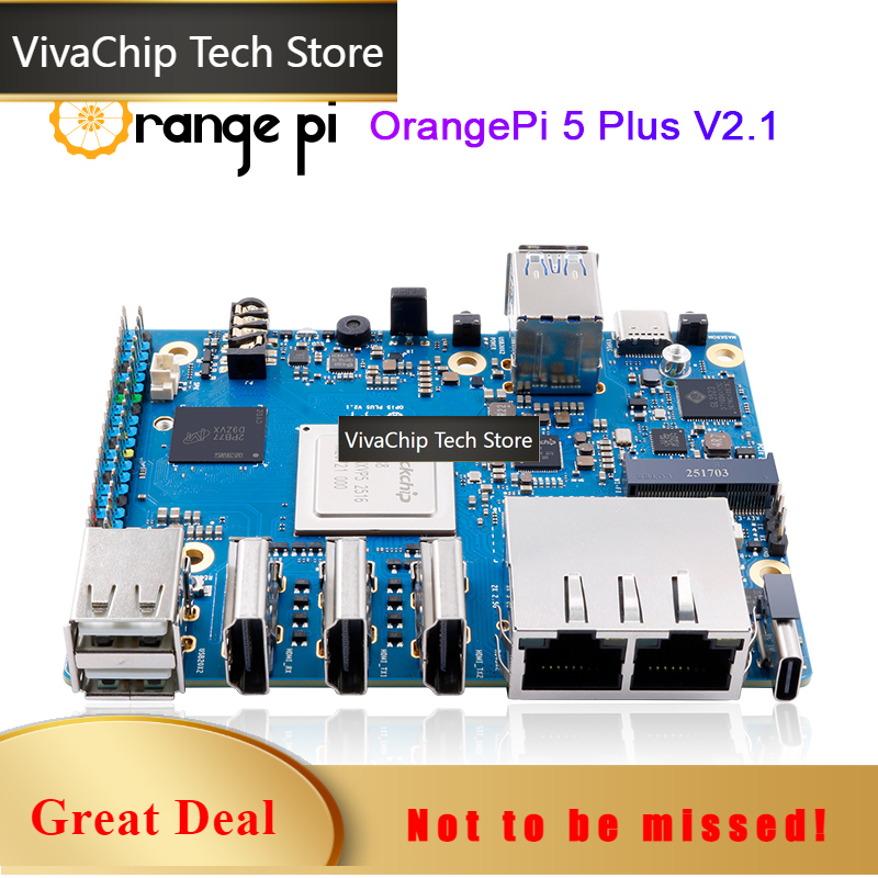 บอร์ดพัฒนา VivaCTOrange Pi 5 P - Orange Pi 5 Plus 16Gb บทวิจารณ์และราคา